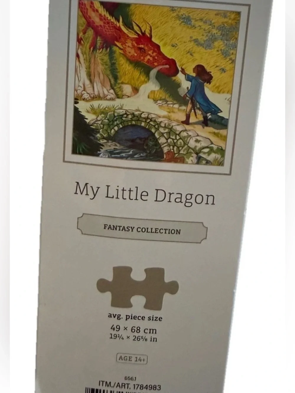 My Little Dragon Puzzle (1000 pcs) Boardwalk Puzzle Company With Storage Box